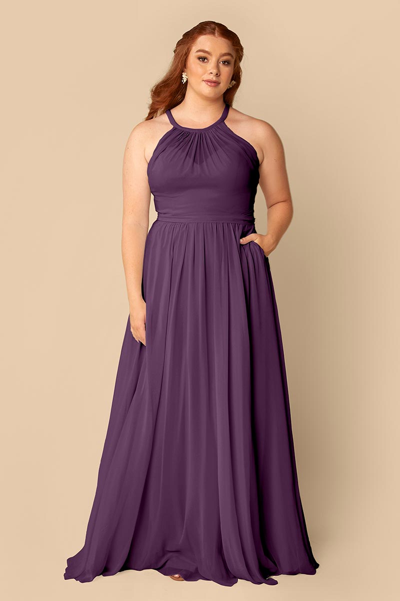 Womens rae mode purple dress