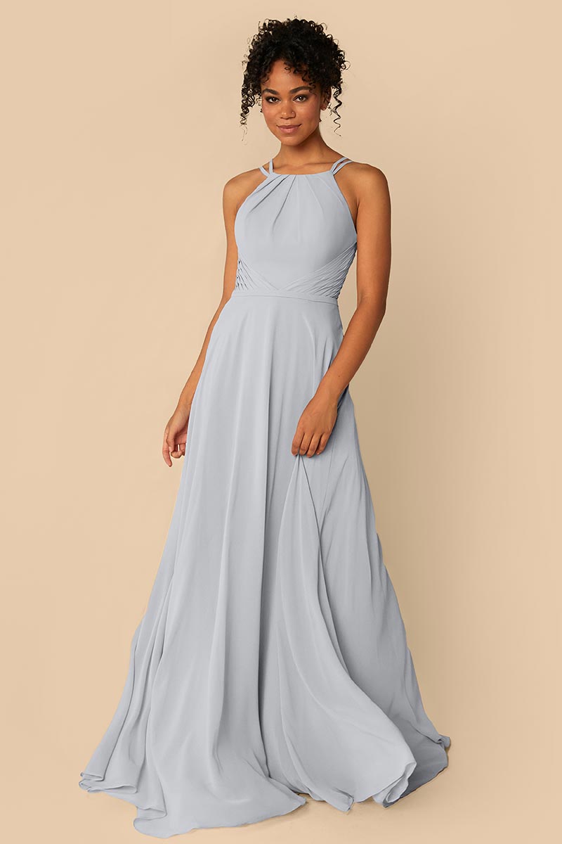 Fog colored hotsell bridesmaid dresses